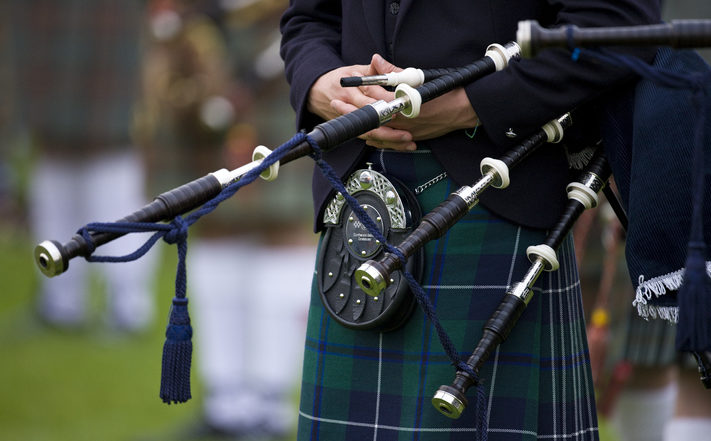 Highland Games in Scotland