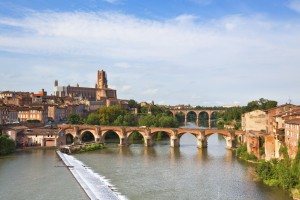 View of the Albi, France