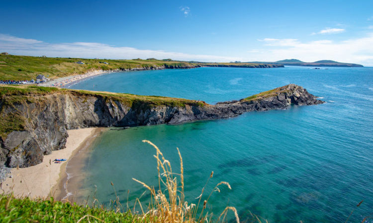 Small beach of Tyddewi (Saint Davids), Wales, United Kingdom