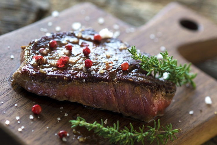 Juicy Fillet Steak with Fresh Herbs