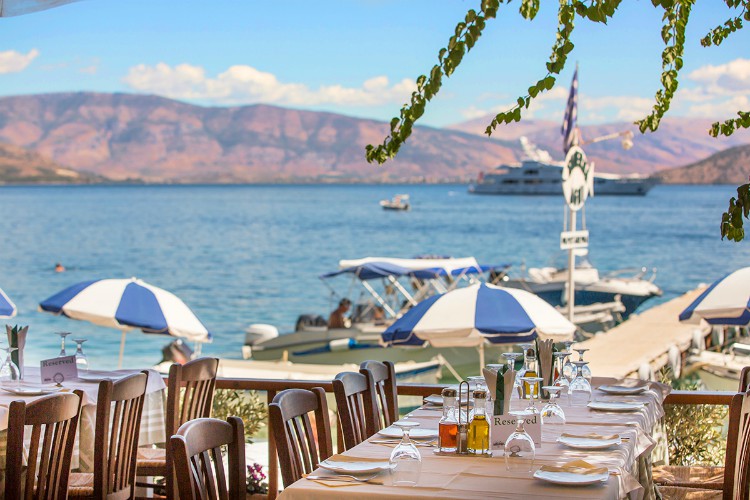 Taverna-Agni-Beach-View