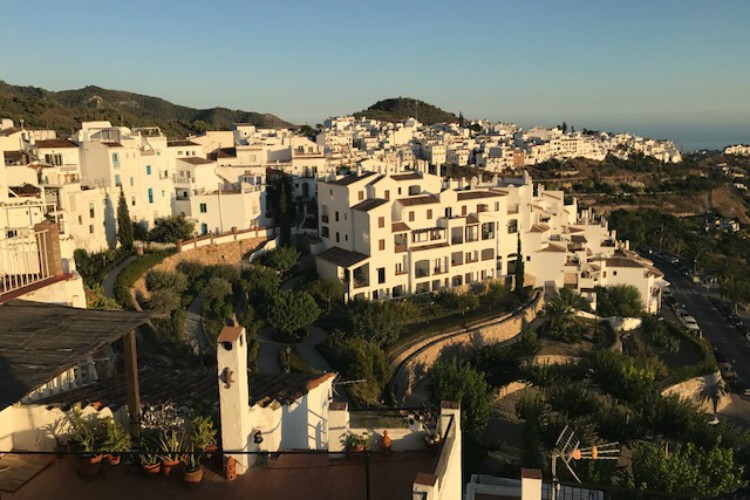 Views of Frigiliana from El Casino