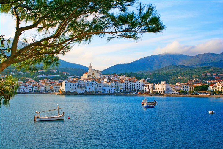 Cadaques, a small town on the Costa Brava, Spain