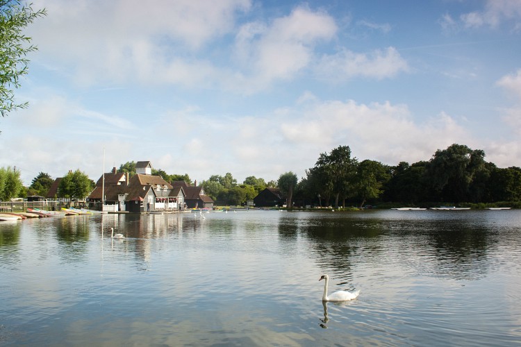 The Meare boating lake