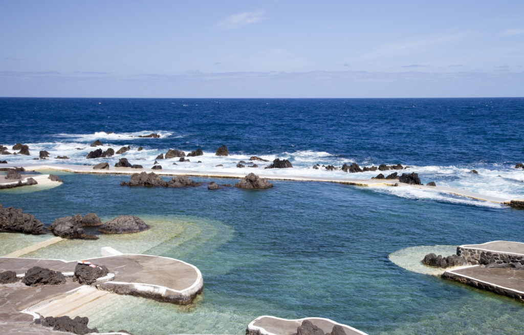 The Volcanic Rock Swimming Pools in Porto Moniz should be in your Madeira itinerary