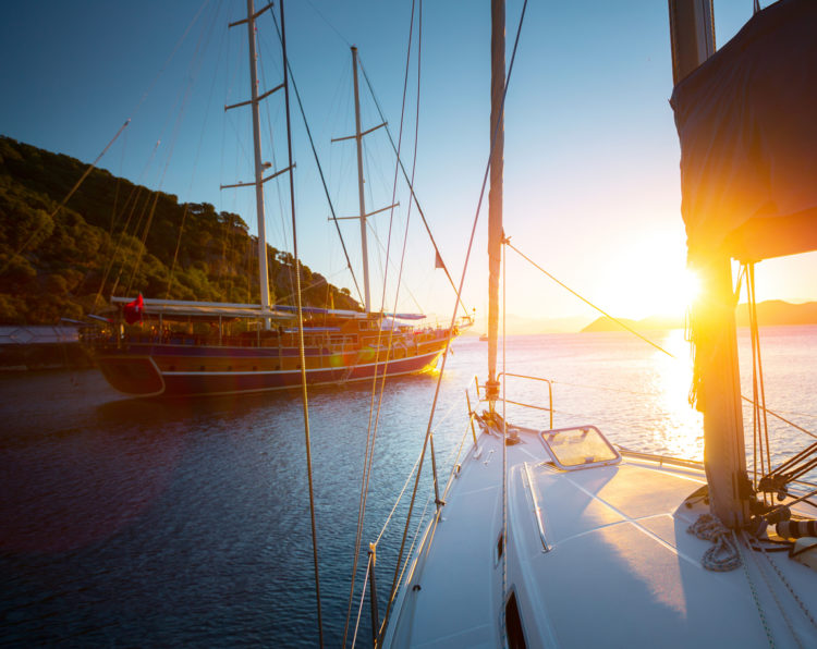 Turkish sailing boat