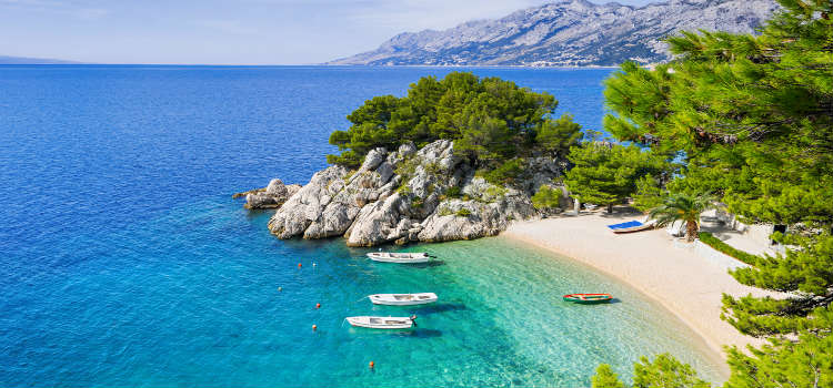 Makarska riviera croatia