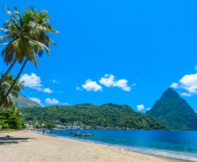 best beaches in st lucia