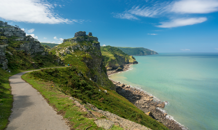 South West Coast Path - Valley of the Rocks