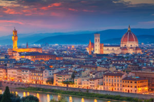 Cityscape image of Florence