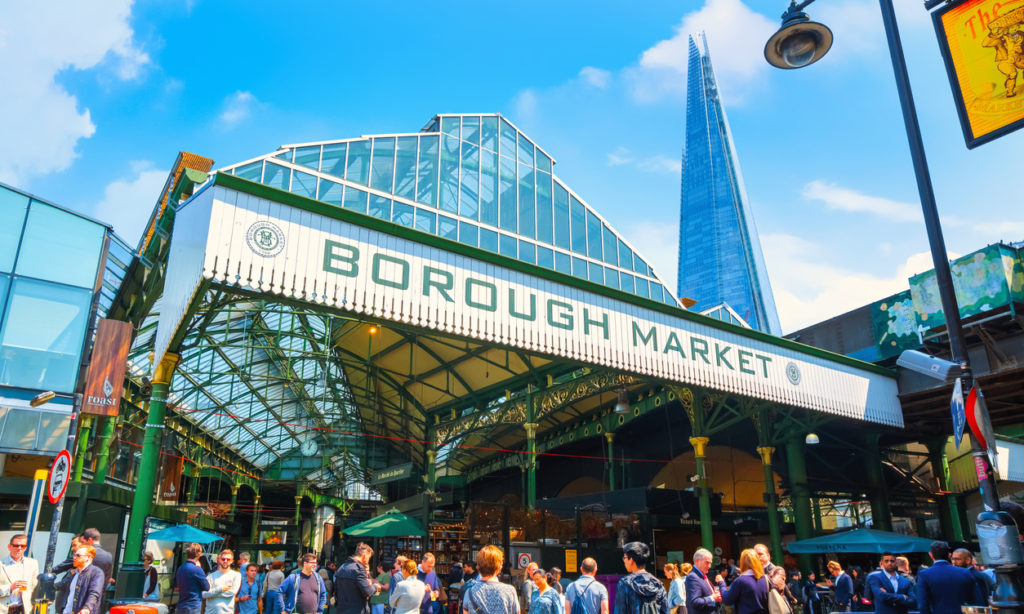 Borough Market - filming locations in the UK