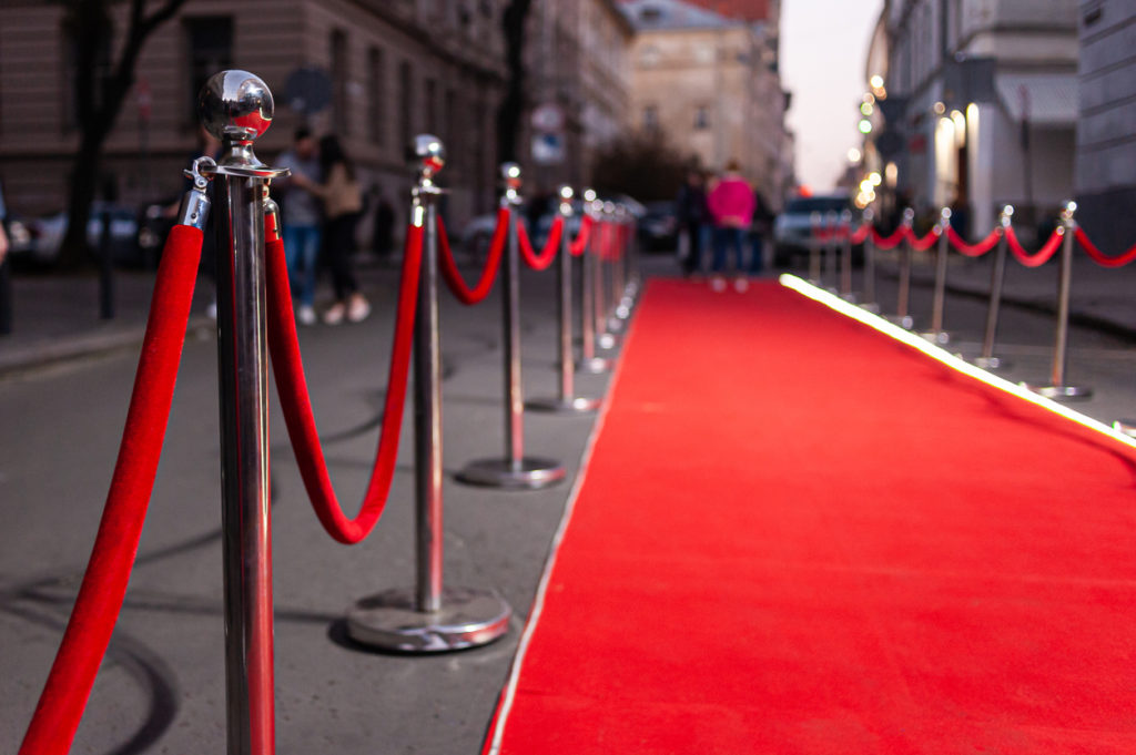Red carpet - coolest movie locations in London