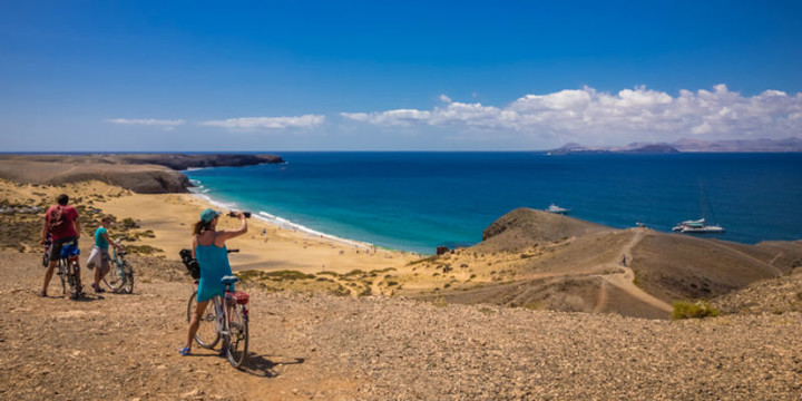 Mujeres Beach in Lanzarote